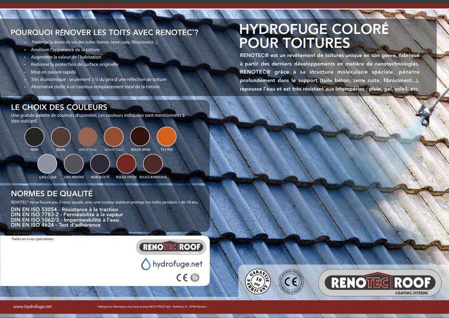 Fiche technique RENOTEC® ROOF